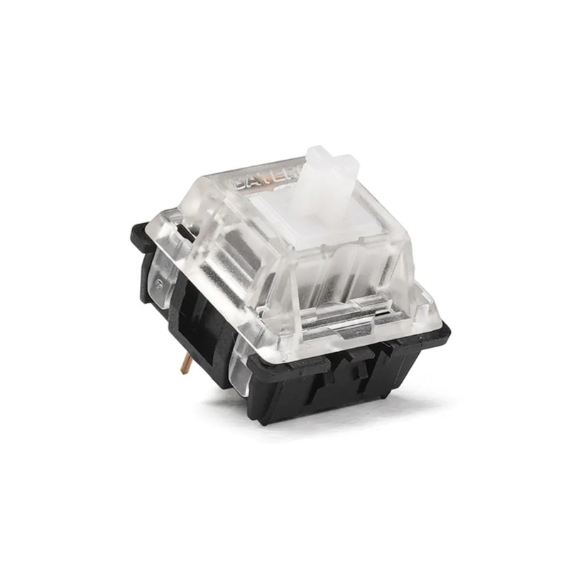 Gateron Linear Switches 5 Pin - Clear - 10 Pieces - مكبس لوحة مفاتيح